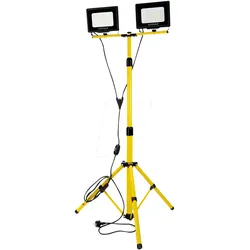 Luxula, Arbeitsleuchte, LED Baustrahler mit Stativ (10000 lm)