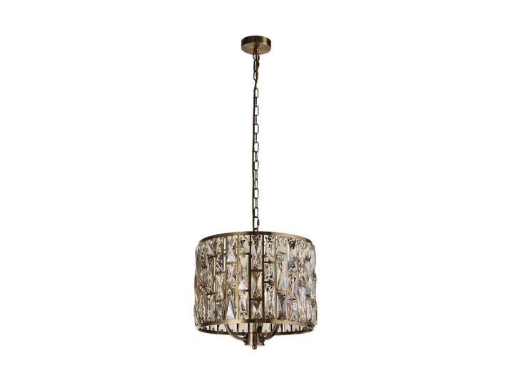 Dimmbare Design Pendellampe „Bijou“ Gold/Champagne Antik Gold, Champagne Searchlight