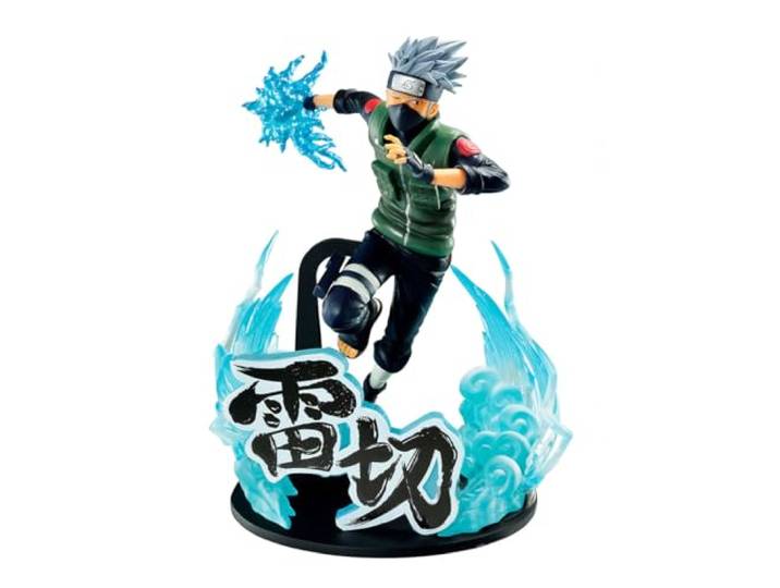 Banpresto, Kakashi Hatake Naruto Shippuden actiefiguur, Vibration Stars, Special Ver. 21 cm, meerkleurig, BP88311
