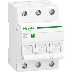 R9F27316 - Leitungsschutzschalter Resi9 3P, 16A, B Charakteristik, 10kA