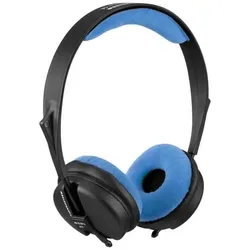 Zomo Polsterset HD-25 SP Velour sky (Sennheiser HD 25), Kopfhörer Ersatzteile, Blau