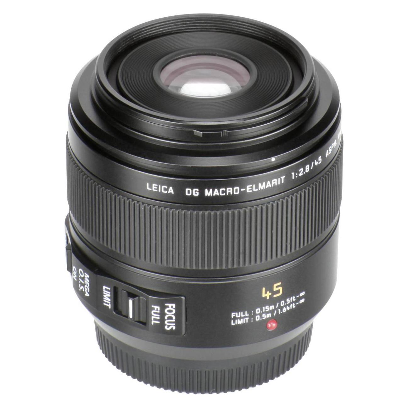 Panasonic 45mm f/2.8 Leica DG Macro Elmarit Mega OIS (Micro Four Thirds, Micro Four Thirds) (H-ES045E)