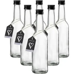 FLASCHEN Mara transparent 350 ml 6er Set