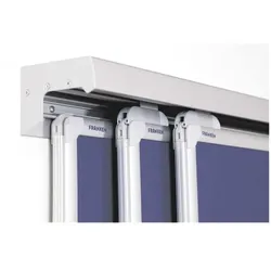 Franken Tafel-Schienensystem »PRO PSS8200« 200 x 8 cm silber silber