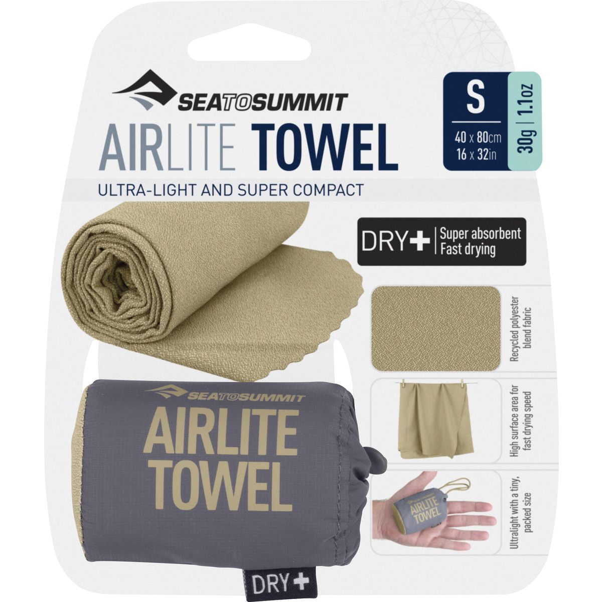 Sea to Summit Airlite Towel desert S ACP071011-040307