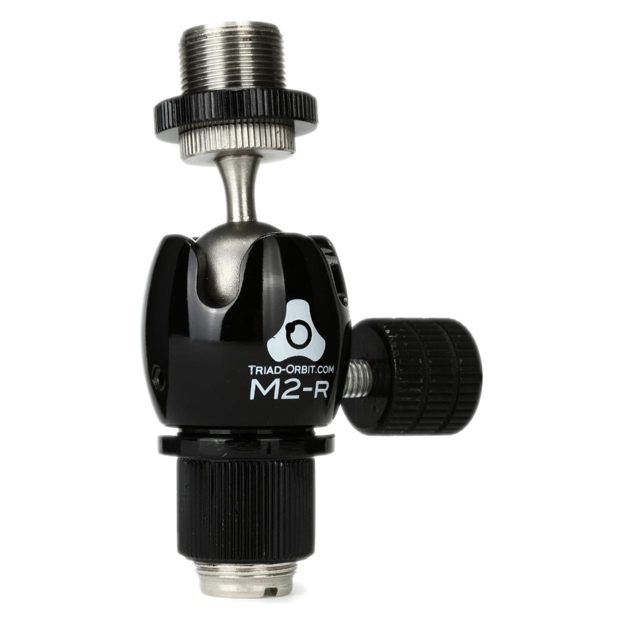Triad-Orbit M2-R, Micro Orbit Montagekopf, Retrofittable, 5/8-Zoll, 10cm (Stativadapter) (M2-R)
