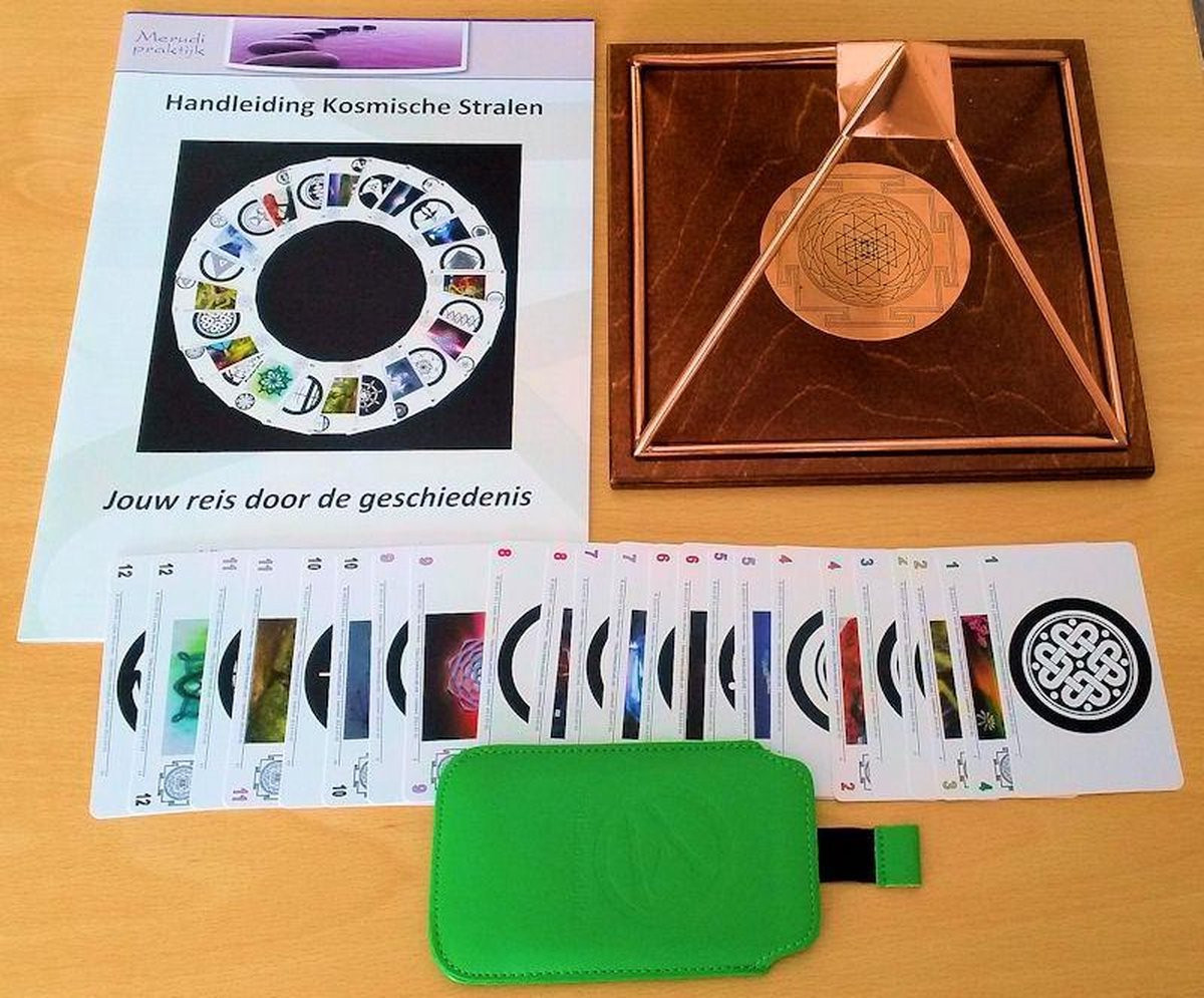 Meru Koperen Piramide Starter Kit voor Therapeuten - 20 cm