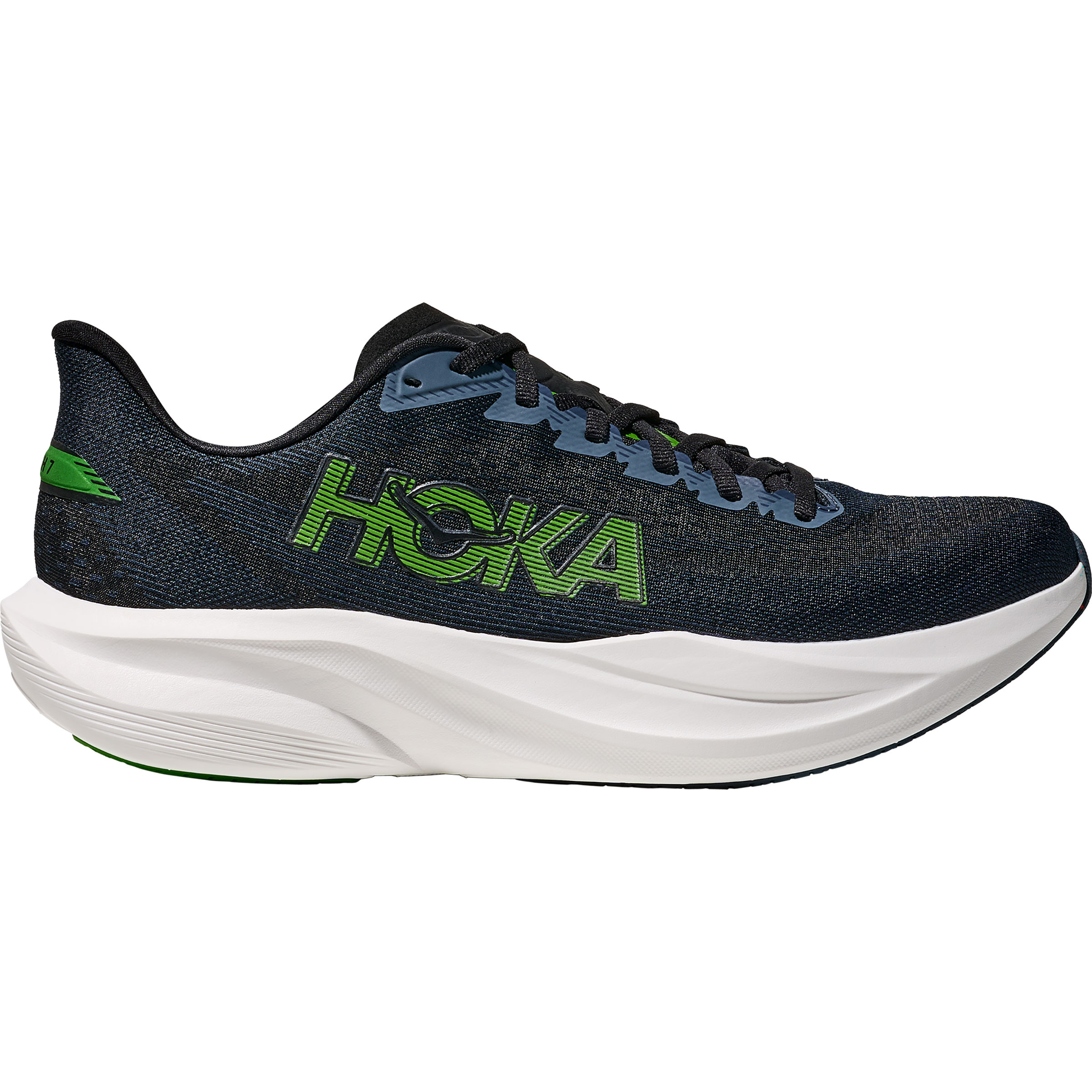 Hoka Mach 7 Herren Laufschuhe blau Größe 44 Laufen Atmungsaktiv