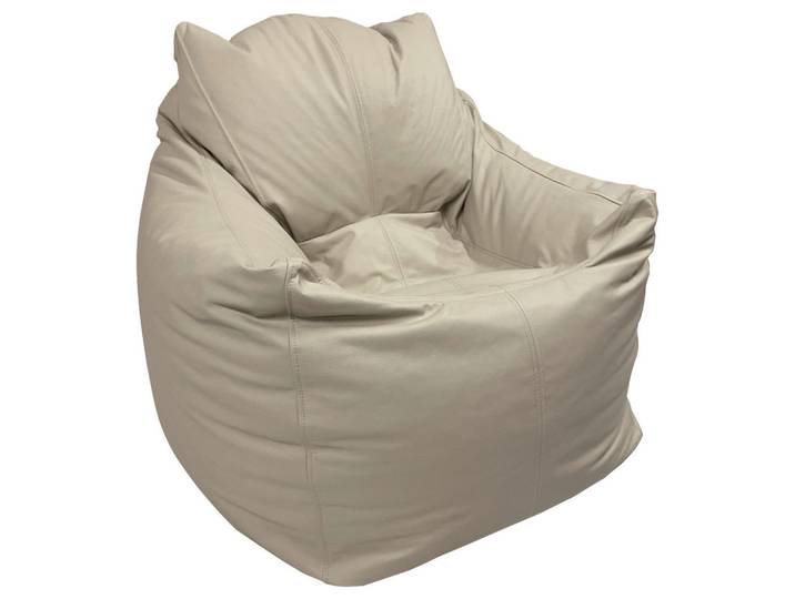 Boxxx Sitzsack, Beige, 400 L, Füllung: Styroporkugeln, 95x95x80 cm, Wohnzimmer, Hocker, Sitzsäcke