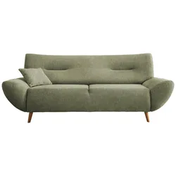 3-Sitzer-Sofa Drago Grün Chenille