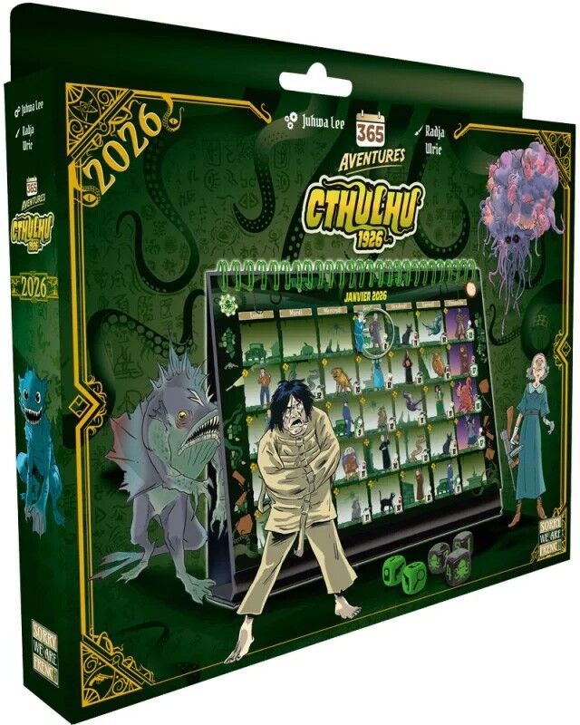 Sorry We Are French 365 Aventures - Cthulhu 1926