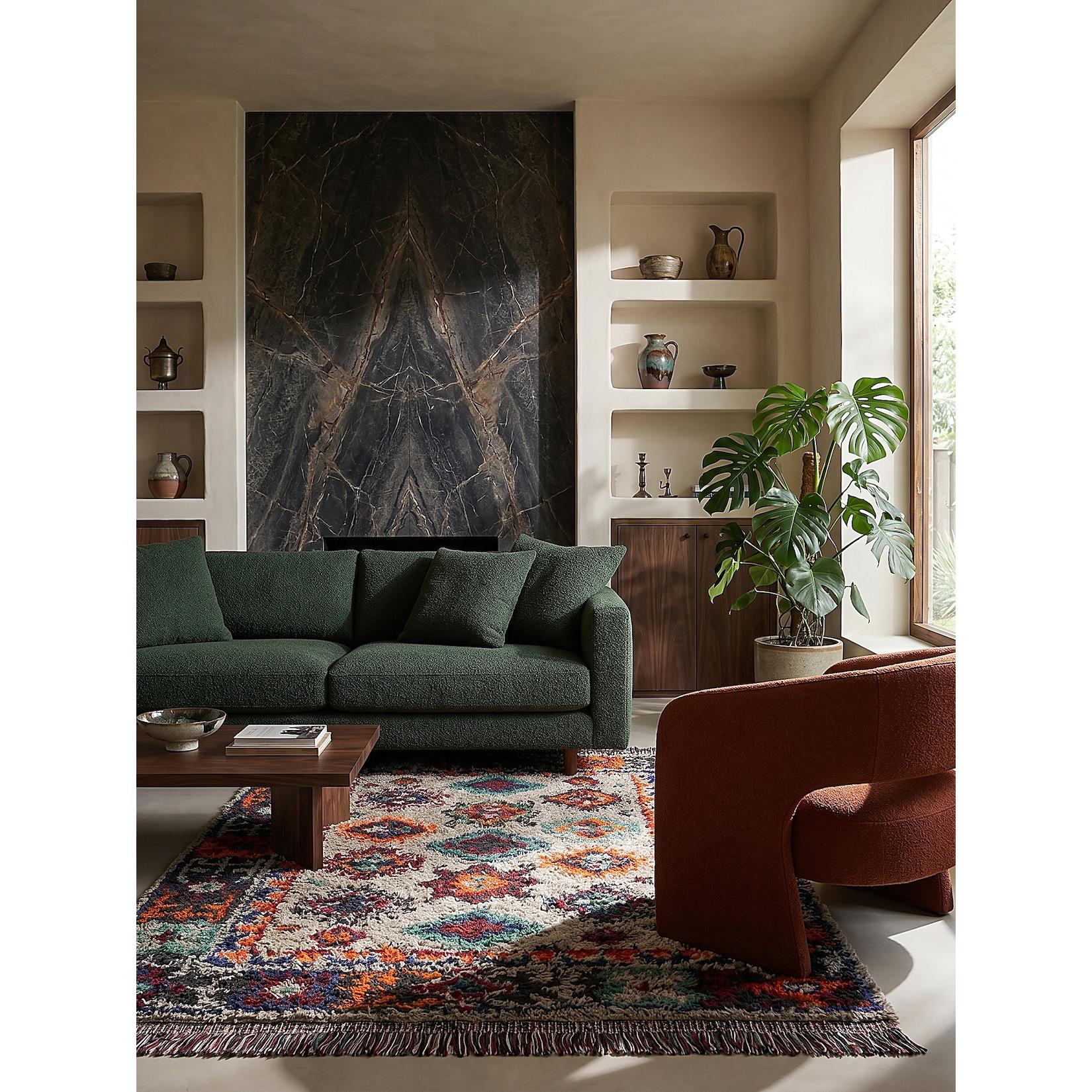 Shaggy-Teppich Erdtöne Bunt 160 x 230 cm - TAFRAUT Kadima Design