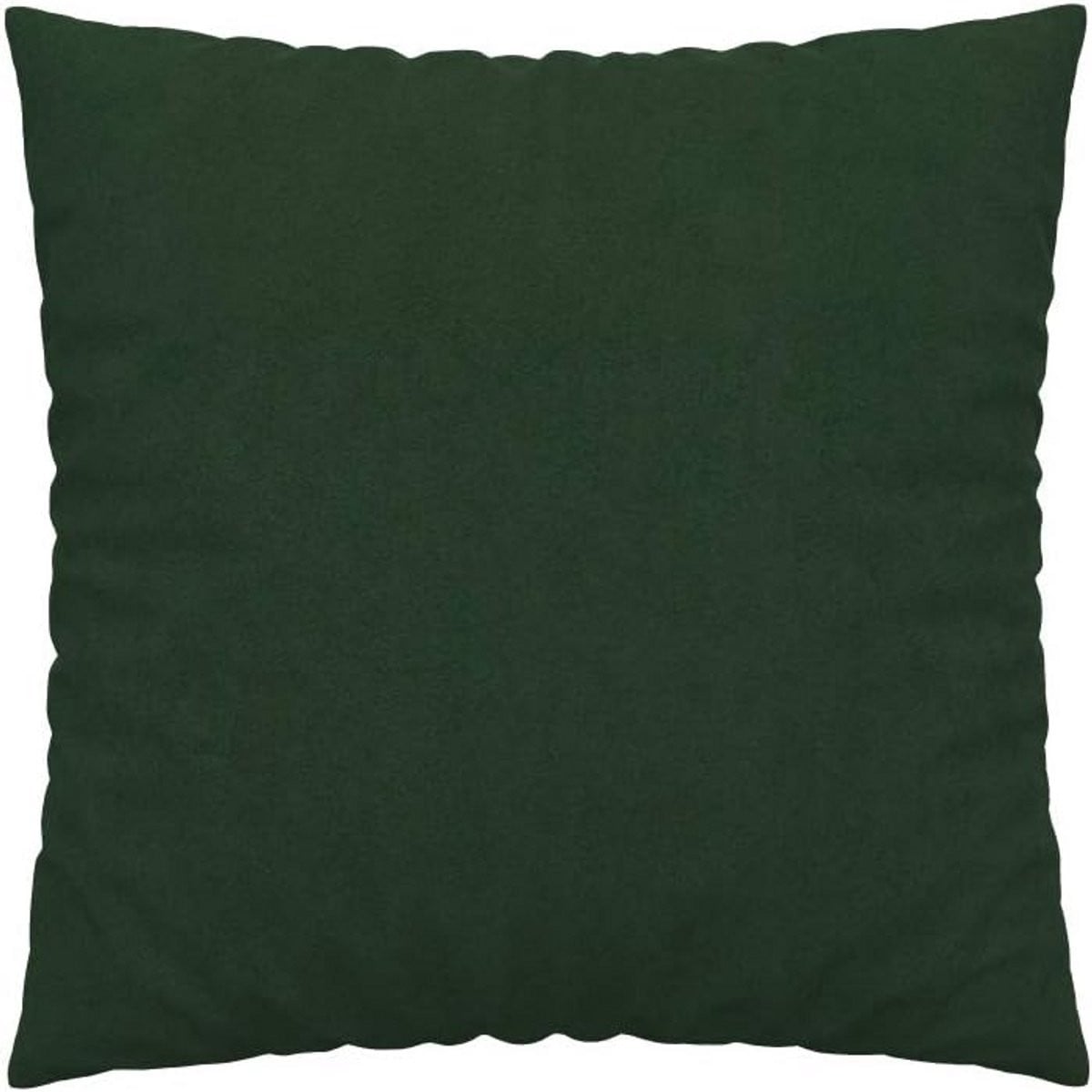 Luxe Fluwelen Kussenhoes Flesgroen 50x50 cm