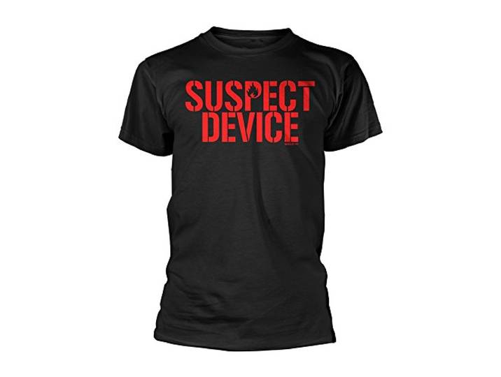 Stiff Little Fingers Suspect Device (Black) T-shirt S