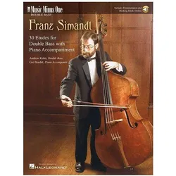 Simandl - Complete Etudes: 4-CD Double Bass Play-Along, Sachbücher von Franz Simandl