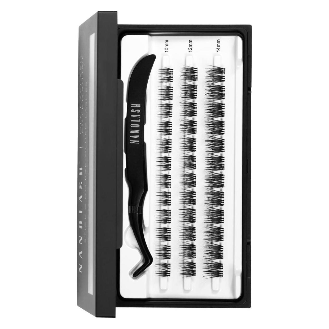 Nanolash Diy Eyelash Extensions Stick & Go Artificial Eyelashes Heartbreaker 36 Pieces (Künstliche Wimpern) (5905997306669)