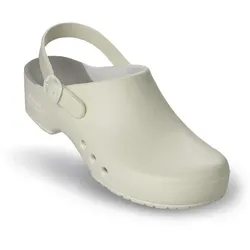 antist. ChiroClogs Professional mit Fersenriemen weiß, Gr. 39