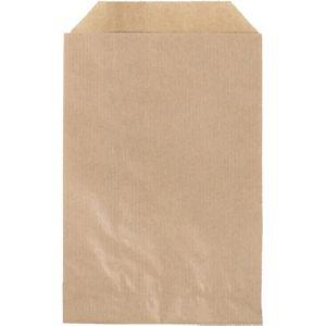 dm-folien Flachbeutel 120 x 180mm, braun, Papier, 2000 Stück