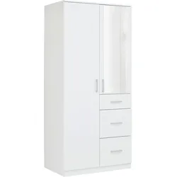 Drehtürenschrank Lasse Weiß