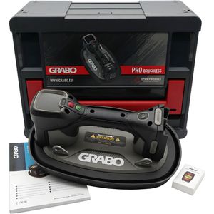 Grabo Saugheber GPB, Pro Brushless, 1 Vakuum Saugnapf, ohne Akku, mit Systainer, Tragkraft 120kg