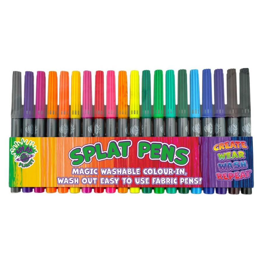Splat Planet Waschbare Textilmarker Set - 20 Farben (20x) (70006624)
