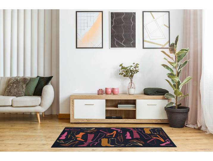 Läufer Living Mat 17 64 x 0 x 168cm Multicolor