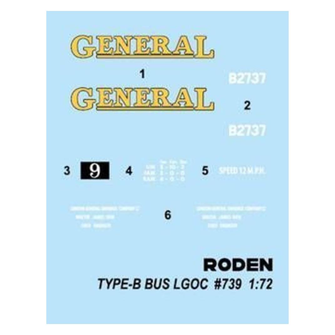 Roden Type B Bus, LGOC, London, Early 1914 (23796751)