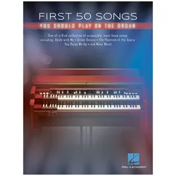 First 50 Songs You Should Play on the Organ, Fachbücher