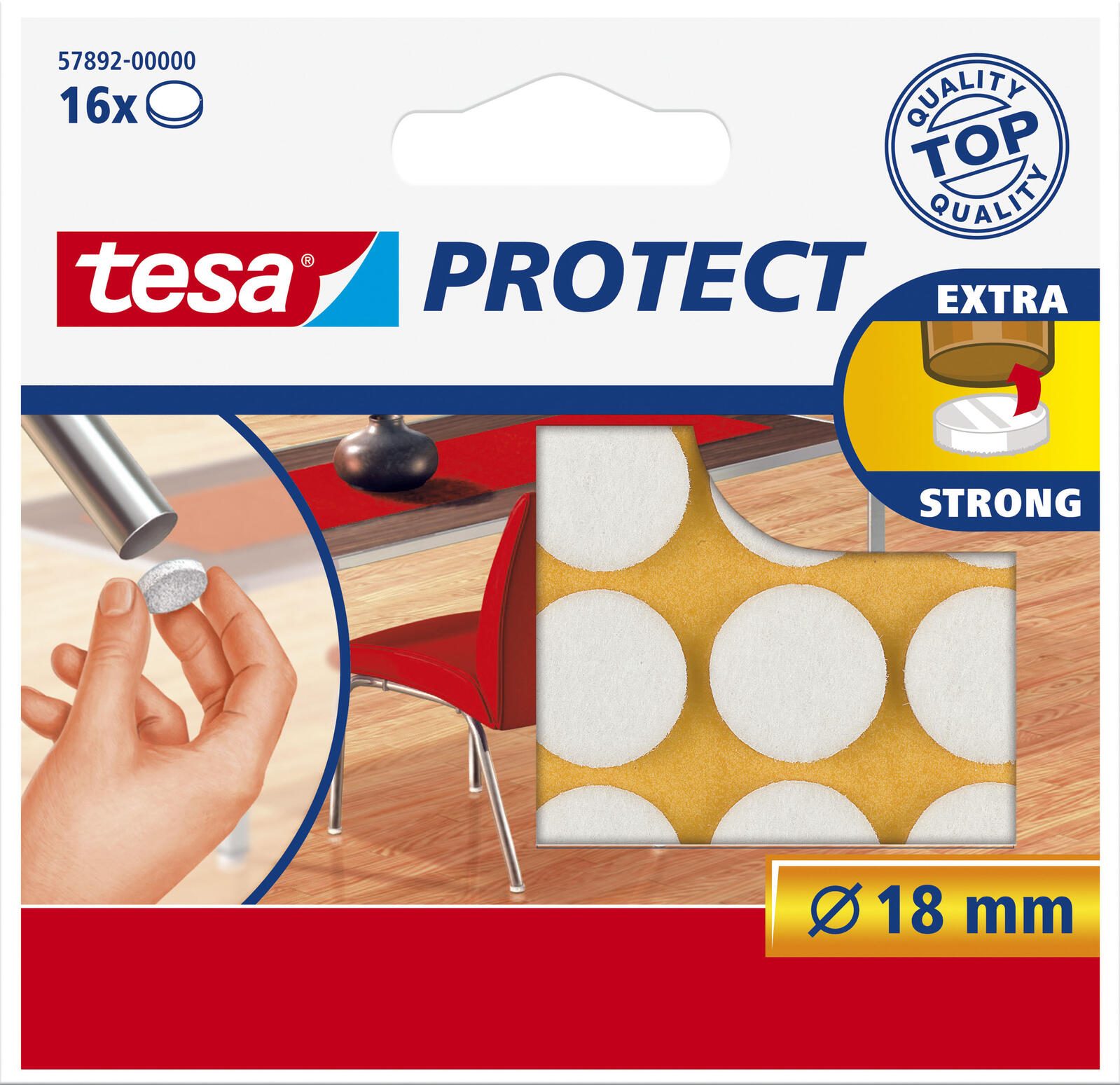 tesa Protect® Filzgleiter 1.8 cm 57892-00000-01