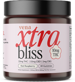 Vena CBD xtra bliss THC Gummies