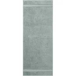 BettwarenShop Handtuch Serie Essential Saunatuch 80x200 cm | silber - grau