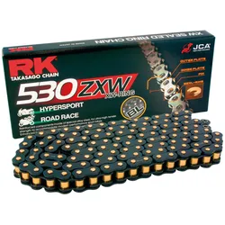 RK Kette BL530ZXW Black Scale 124 Glieder
