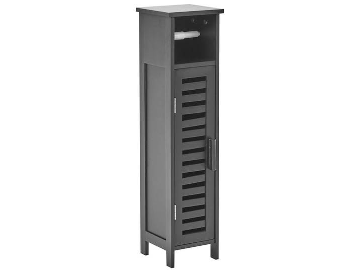TOILETTENPAPIER-SCHRANK Bambus Schwarz Olathe