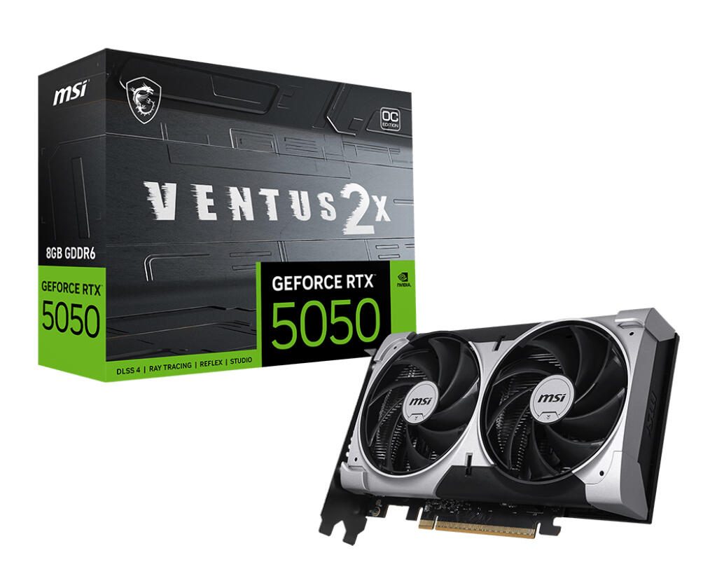 MSI GeForce RTX 5050 8G VENTUS 2X OC V538-002R