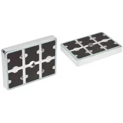 Schmalz Saugplatte für Blocksauger oben VCSP-O 160x120x22.7mm Mosgummi