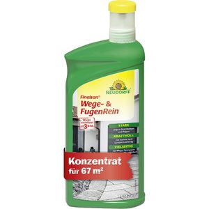 Neudorff Grünbelagentferner Finalsan Wege- und FugenRein, Konzentrat für 67 m², für Stein- und Holzflächen, 1 Liter