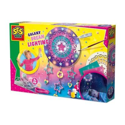 SES CREATIVE Bastelset Traumfänger beleuchtet Galaxy