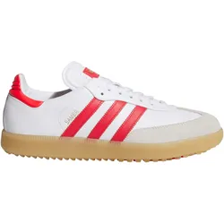 adidas Golf Originals Golfschuhe Unisex Samba, weiss/rot