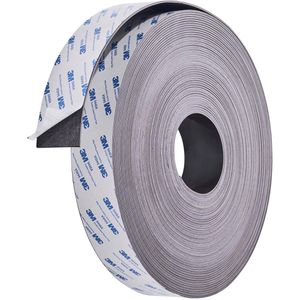 Böttcher-AG Magnetband schwarz, stark selbstklebend, 2mm Stärke, 50 mm x 30 m
