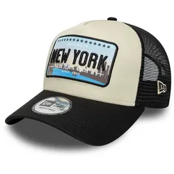 NEW ERA Licence Plate 9FORTY A-Frame Trucker Cap Black - STK