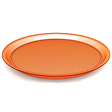 ORNAMIN Tablett - orange-transparent - Ř37cm 305693