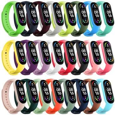 Uplifted Goods Silicone Sport Watch Band duck Dung Green mi Band 5 And 6