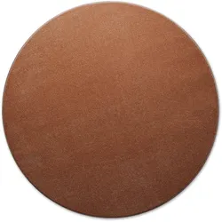 WECONhome Kurzflorteppich Freja ziegel rot 200 cm rund