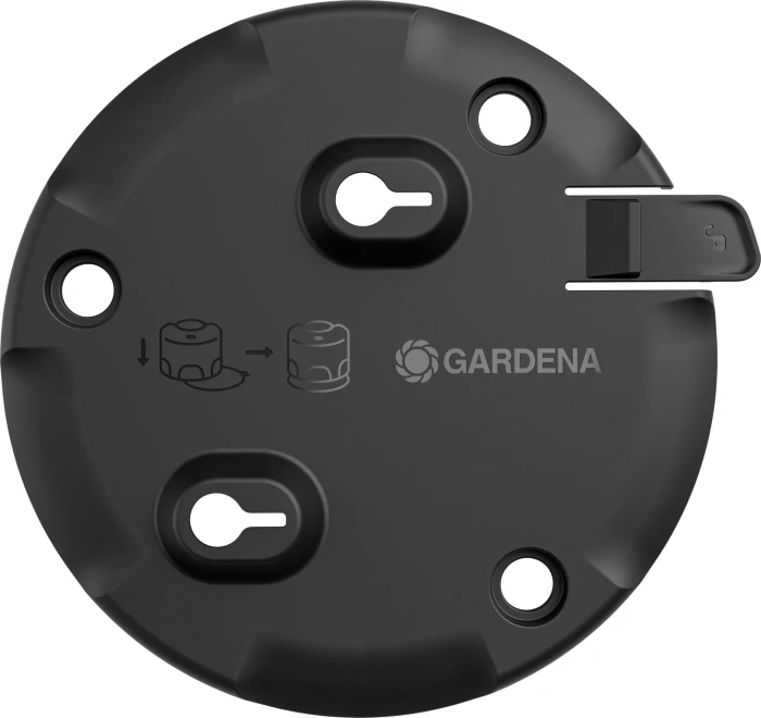 GARDENA Montageplatte für AquaPrecise schwarz