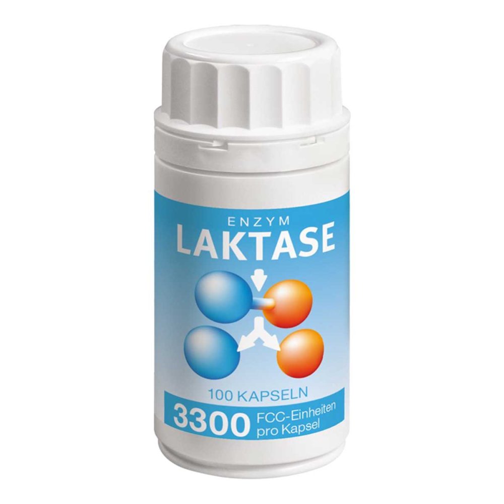 Pro Natura Gesellschaft für gesunde Ernährung mbH Laktase 3300 Fcc Enzym Kapseln 06122514