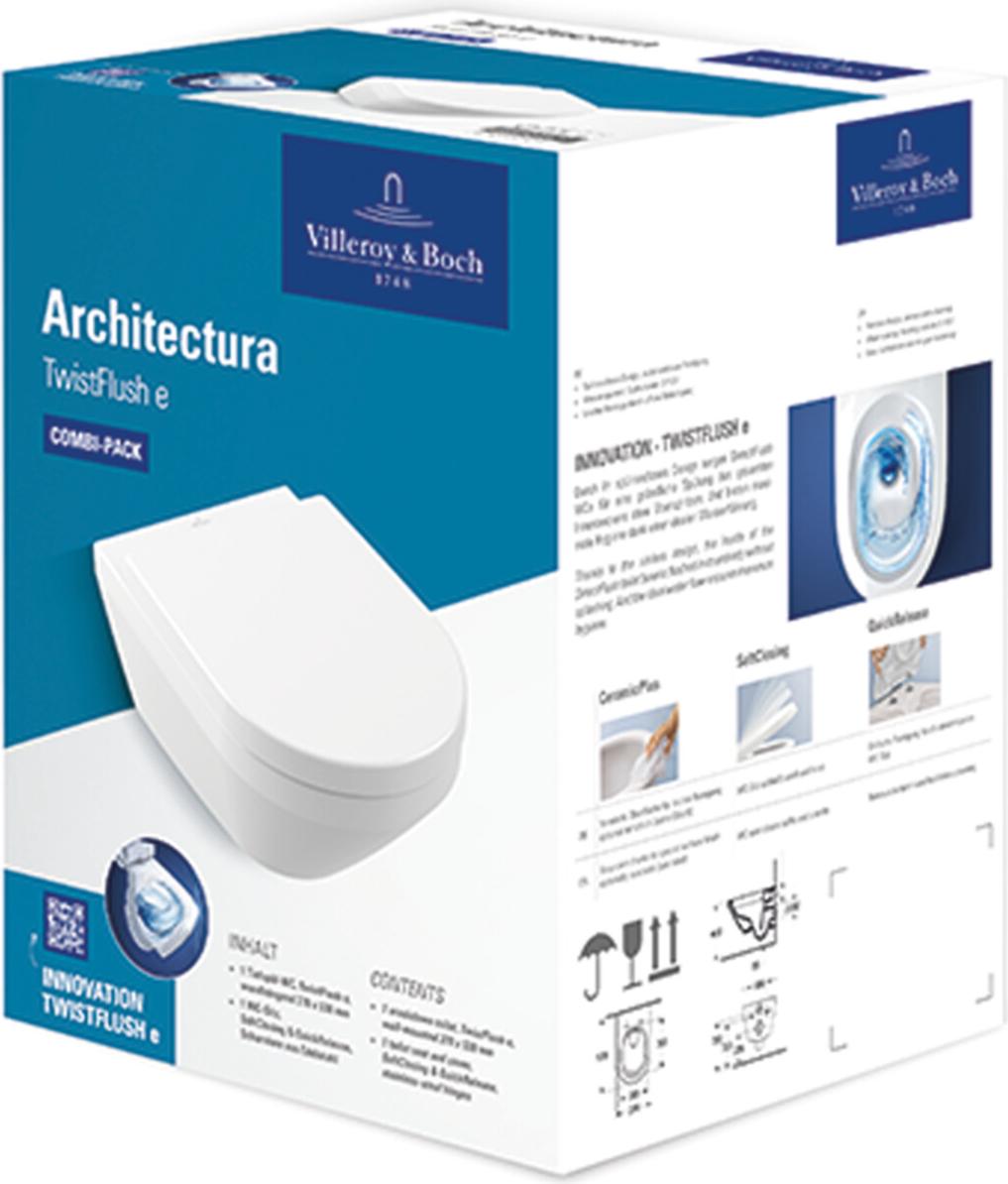 Villeroy & Boch 4694CLR1 Combi-Pack Architectura 370x530x355mm
