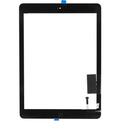 OEM Touch Screen + Home Button + Kleber + Staubdicht für iPad 5 (2017)/ iPad Air (2013) schwarz (Display), Mobilgerät Ersatzteile, Schwarz