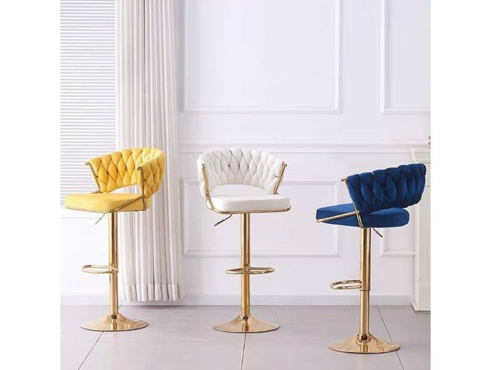 Chaise de bar moderne et simple, chaise de caisse rotative, chaise de réception surélevée, chaise de bar relevable, tabouret de bar, table de bar