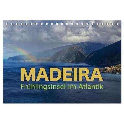 Madeira - Frühlingsinsel im Atlantik (Tischkalender 2027 DIN A5 quer), CALVENDO Monatskalender