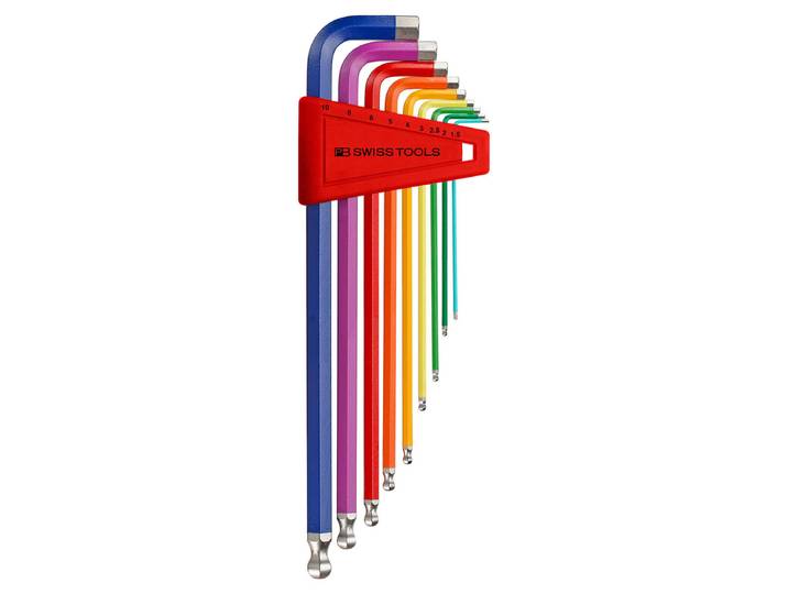 PB Swiss Tools PB212LH10RB Inbusschlüsselsatz